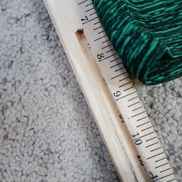 Adidas Basketball Shorts Medium Green Game Issued George Mason Patriots - Picture 3 of 11